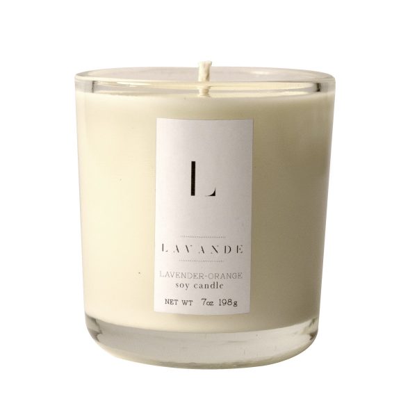Lavender and Orange Soy Candle